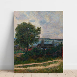 Rouen, l'église Saint-Ouen - Paul Gauguin | Reproduction Tableau Décoration murale affiche copie