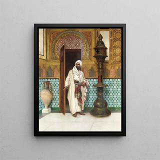 Rudolf Ernst - An elegant chieftain in his palace.webp