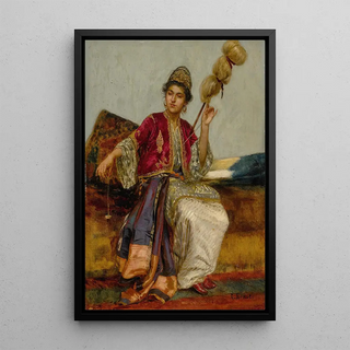 Rudolf Ernst - La Fileuse.webp