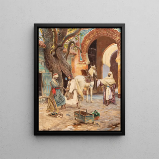 Rudolf Ernst - The Farrier.webp