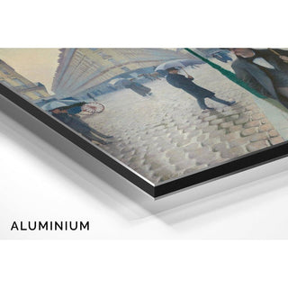 Rue de Paris, temps de pluie - Gustave Caillebotte | Reproduction Tableau Décoration murale affiche copie