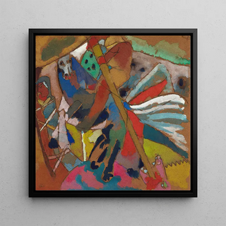 Saint Georges II - Wassily Kandinsky