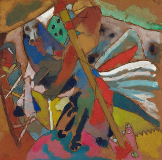 Saint Georges III - Wassily Kandinsky