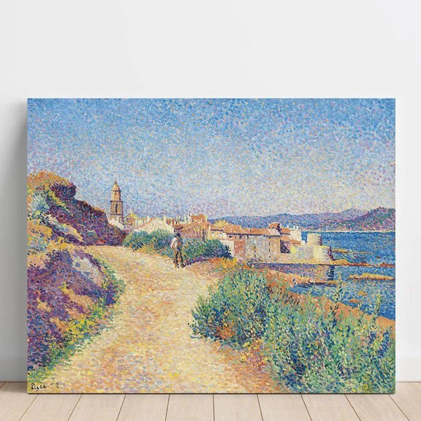 Maalauksen jäljennös Saint-Tropez - Maximilien Luce