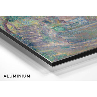 Saint-Tropez, deux jeunes filles à la fontaine - Henri Lebasque | Reproduction Tableau Décoration murale affiche copie