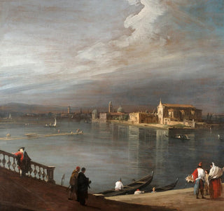 San Cristoforo, San Michele et Murano depuis les Fondamenta Nuove à Venise - Canaletto