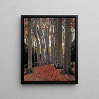 Santiago Rusiol - Avenue of Plane Trees.webp