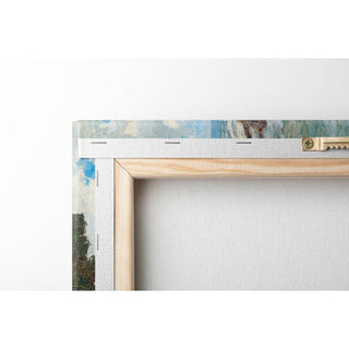 Scène sur la côte de Nervi - Alfred Zoff | Reproduction Tableau Décoration murale affiche copie