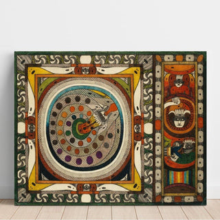 Serpent-filet, de la forêt de Wili 1921 - Adolf Wölfli | Reproduction Tableau Décoration murale affiche copie