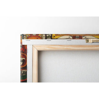 Serpent-filet, de la forêt de Wili 1921 - Adolf Wölfli | Reproduction Tableau Décoration murale affiche copie