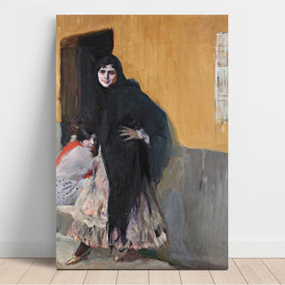 Sévillanes Demoiselles de Seville - Joaquín Sorolla | Reproduction Tableau Décoration murale affiche copie