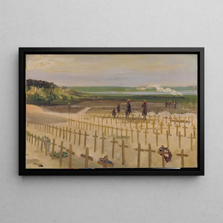Sir John Lavery - The Cemetery Etaples 1919.webp