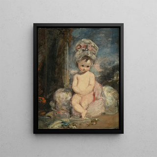 Sir Joshua Reynolds - Infant Academy The Mob Cap.webp