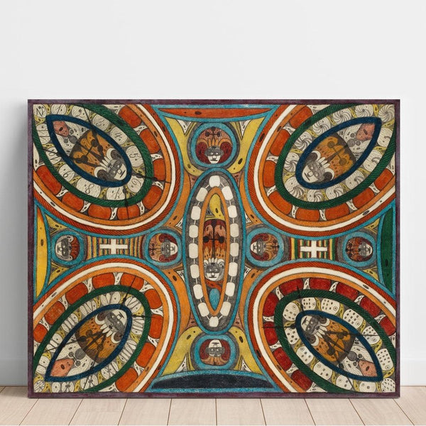 Maalauksen jäljennös Skt. Adolf, Ringen Hall - Adolf Wölfli