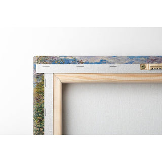 Soleil d'hiver à Veneux-Nadon - Alfred Sisley | Reproduction Tableau Décoration murale affiche copie