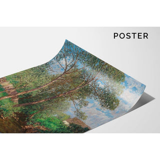 Sonnige Bachlandschaft - Alfred Zoff | Reproduction Tableau Décoration murale affiche copie