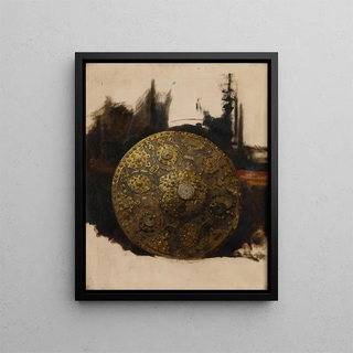 Stanisaw von Chlebowski - Study of an Oriental Shield.webp