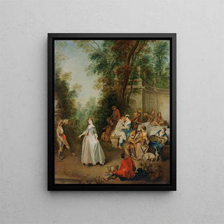 Studio Of Nicolas Lancret - Lunch In A Park.webp