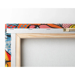 Tableau Pop Art - Visages Fragmentés | Reproduction Tableau Décoration murale affiche copie