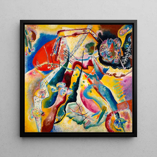 Maalauksen jäljennös à la Tache Rouge - Wassily Kandinsky