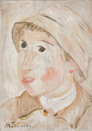 Tadeusz Makowski - Gowa chopca w kapeluszu.webp
