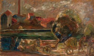 Tadeusz Makowski - Landscape with a factory chimney.webp