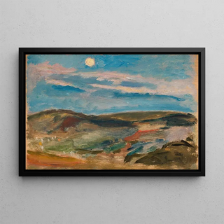 Tadeusz Makowski - Moonlit hill.webp