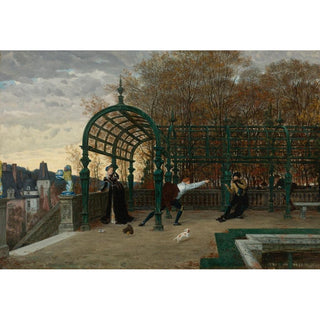 Tentative d'enlèvement - James Tissot | Reproduction Tableau Décoration murale affiche copie