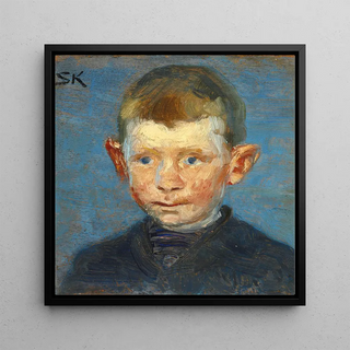 Tête d'un garçon - Peder Severin Krøyer