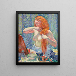 Theo van Rysselberghe - Femme sa coiffure La rousse VIII.webp