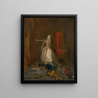 Thodore Chassriau - Mary Stuart Swearing Revenge.webp