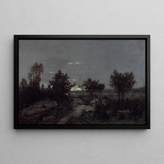 Thodore Rousseau - La campagne au lever du jour.webp