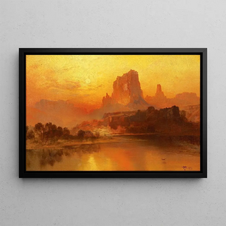 Thomas Moran - The Golden Hour.webp