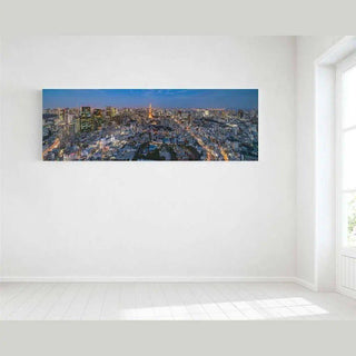 Tirage photo du Japon - Vue époustouflante de Tokyo depuis le musée Mori