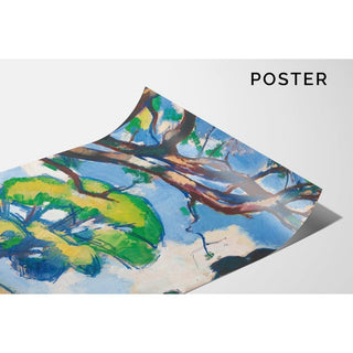 Trees, Douglas Hall - Samuel John Peploe | Reproduction Tableau Décoration murale affiche copie