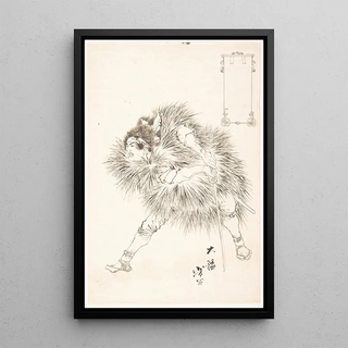 Tsukioka Yoshitoshi - Finished Drawing of a Warrior.webp