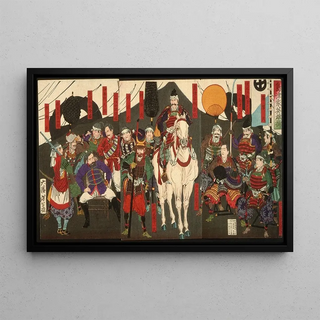 Tsukioka Yoshitoshi - Heroes of the Shimazu Clan.webp