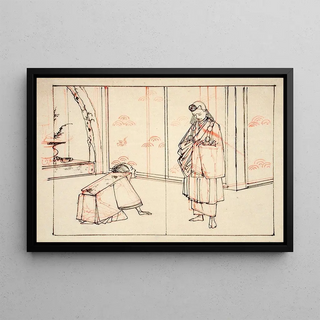 Tsukioka Yoshitoshi - Preparatory Drawing for an Illustration of the Book Mirror of Famous Japanese Generals.webp