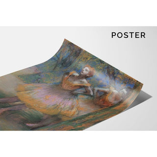 Two Dancers 1893-1898 - Edgar Degas | Reproduction Tableau Décoration murale affiche copie