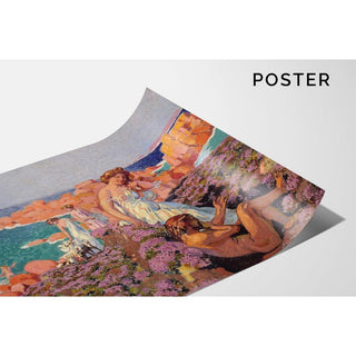 Ulysse avec Calypso - Maurice Denis | Reproduction Tableau Décoration murale affiche copie