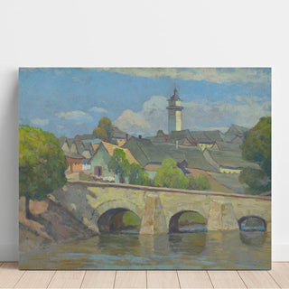 Une petite ville à Spi - Ludovit Cordak | Reproduction Tableau Décoration murale affiche copie
