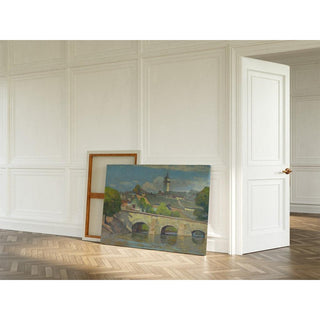 Une petite ville à Spi - Ludovit Cordak | Reproduction Tableau Décoration murale affiche copie