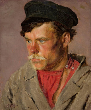 Vasily Vereshchagin - Study of a peasants head.webp