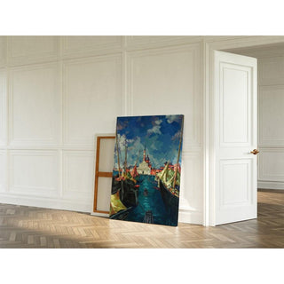 Venise - Konrad Mägi | Reproduction Tableau Décoration murale affiche copie