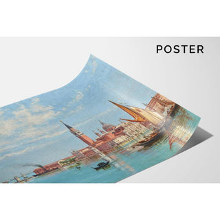 Venise, vue de San Giorgio Maggiore - Antonietta Brandeis | Reproduction Tableau Décoration murale affiche copie