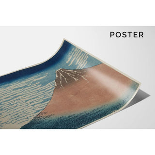 Vent du sud, ciel dégagé - Katsushika Hokusai | Reproduction Tableau Décoration murale affiche copie