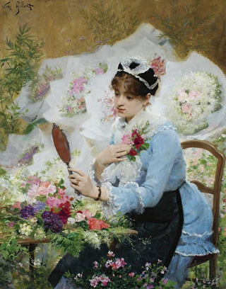 Victor Gabriel Gilbert - The Flower Seller.webp