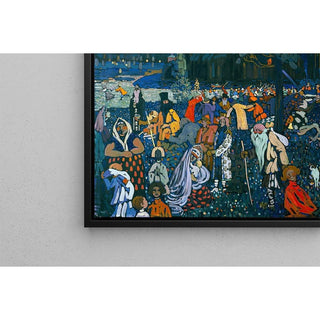 Vie Colorée - Wassily Kandinsky | Reproduction Tableau Décoration murale affiche copie
