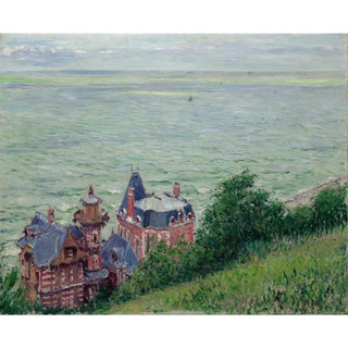 Villas à Trouville - Gustave Caillebotte | Reproduction Tableau Décoration murale affiche copie
