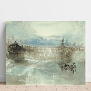 Vue de Lucerne - Joseph Mallord William Turner | Reproduction Tableau Décoration murale affiche copie